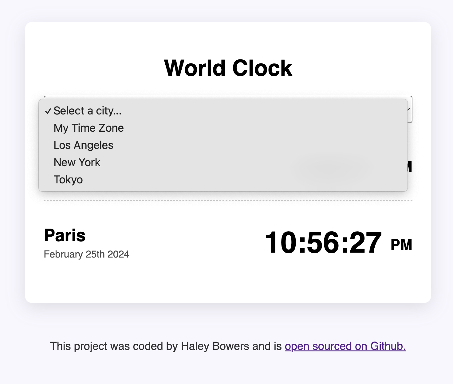 world clock preview